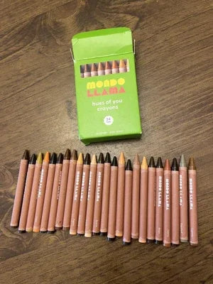 24ct Hues of You Crayons - Multicultural Crayons, School Supplies for Kids, 24 Pack