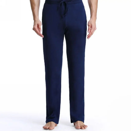Casual home pants cotton men's sports comfortable pajama pants trousers large size loose fitness pants spring and autumn