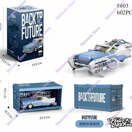 MOC PB8801-8849 Technical Speed Car MX5 Racing Car Model Camper Container Building Block Brick Assembly Toys Kids Xmas Gift