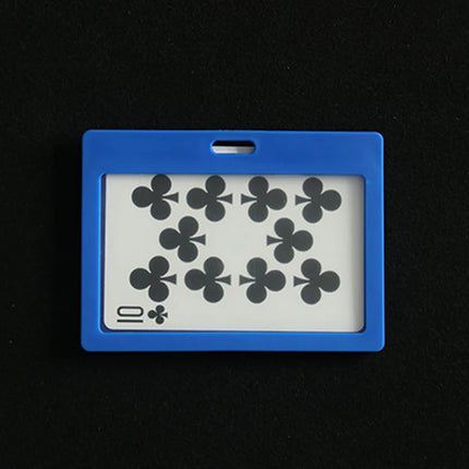 Startling Card Holder Card Magic Tricks Poker Appearing From Empty Frame Close up Magic Props Gimmick Illusions Beginner Fun