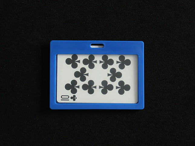 Startling Card Holder Card Magic Tricks Poker Appearing From Empty Frame Close up Magic Props Gimmick Illusions Beginner Fun