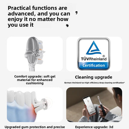 2026New Laifen Sweep Vibration Electric Toothbrush i2 Transparent Exploration Version Adult Couple Automatic Smart Birthday Gift