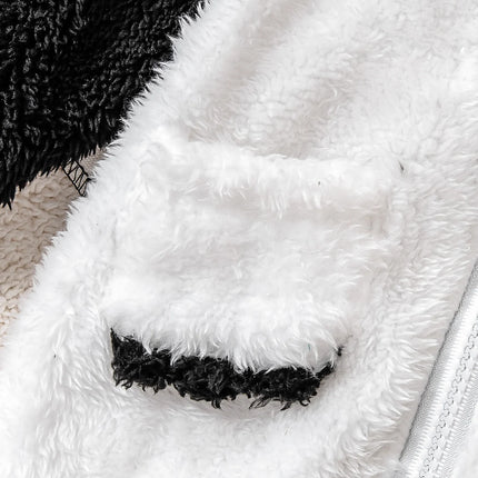 Panda Shaped Baby Romper | Autumn Winter Warmth Overload Adorable Outfit for Baby to Grab Attention While Having Fun