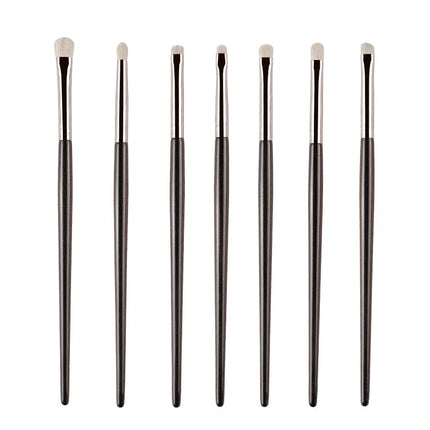 1pc White Pony Hair Eyeshadow Makeup brushes Small Smudge Precision Crease Detail Bevel Eye Shadow Make up brush Liner Lip