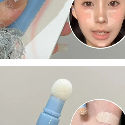 Full Cover Concealer Cover Stick Conceal Spot Blemish Cream Foundation Air Cushion Concealer Waterproof Face Contouring Makeup