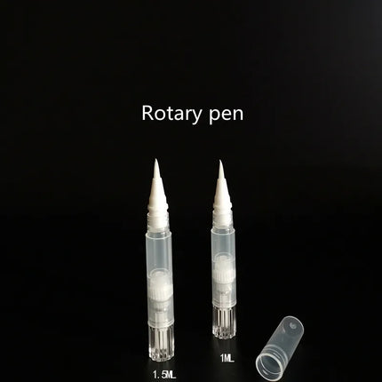 10-100pcs Empty 1-5ml Cosmetic Pen Vacuum Rotatry Pen Liquid Eyeliner /False Eyelash Glue Pen Nail Polish Dispenser Bottle