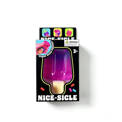 Needoh Nice Cube Sensory Stress Relieve Jellyfish Squishy Pinch Decompression Toy Slow Rebound Fidget Tool Anxiety ADHD Focus