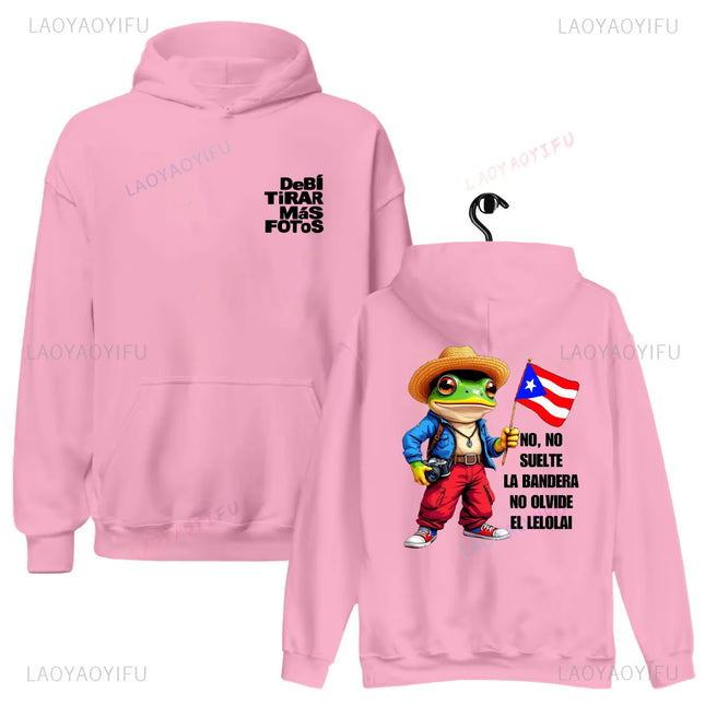 Rapper Bad Bunny Album Printed Streetwear Men Women Vintage Hip Hop Hoodie Unisex  Autumn and Winter Long Sleeve Pullovers