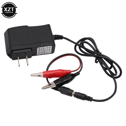 Universal 12V 1A Chargers Smart Lead Acid AGM GEL Battery Charger for Car Motorcycle 12 V Volt 7ah 10ah 20ah Auto Charging Unit