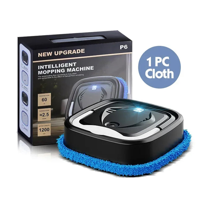 Intelligent Robot Vacuum Cleaner 2000Pa Strong Suction Sweep Mop Smart Mapping Anti Hair Tangle for Hard Floor Carpet Pet Hair