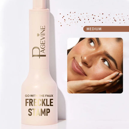 5-Point Freckle Stamp Pen Natural-Looking Waterproof Liquid Freckles Quick-Dry Effortless Air Cushion Tip Dot Spot Application