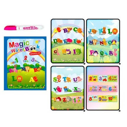 Drawing Coloring Books for Kids Magic Water Book with Pen 2 To 4 Years Old Children Learning  Education Toy Baby Montessori Toys