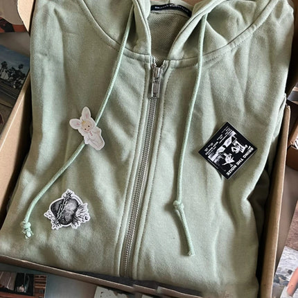 Pink Sweet Oversized Hoodie Autumn Long Sleeve Hooded Zip-up Cotton Sweatshirt Casual Simple Preppy Style Cute Hoodies Top Woman