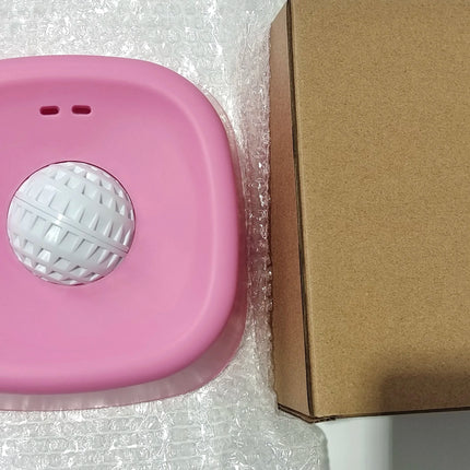 Slow Feeder Dog Bowls for Liquid Treat, 【Enrichment Ball-Roll】 Bone Broth Dog Lick Bowl, 3/4 Cup Yogurt Pup Lick Toy