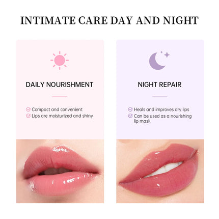 Lip Balm Butter Moisturizing Nourishing Reduce Lip Lines Lip Oil Gloss Hydrates Soothes Dry Lips Skincare Makeup Product