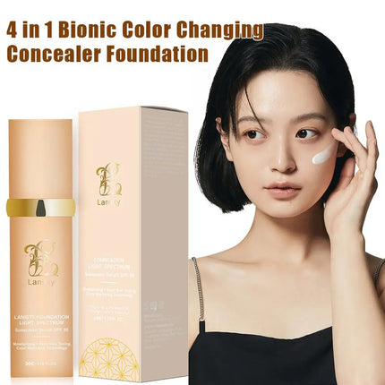 4-in-1 Bionic Discoloration Concealer Foundation Make-up Moisturizing Repair Skin Moisturizing Primer All Skin Tone Makeup