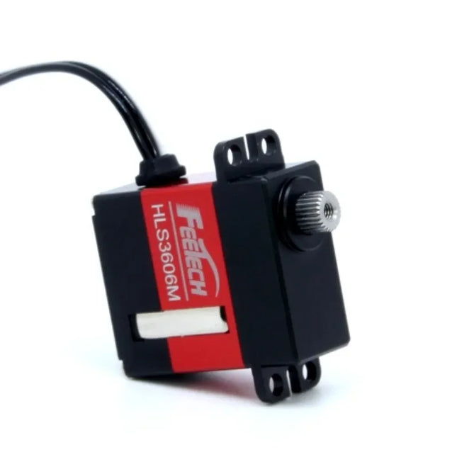 6Kg.cm Torque Control Upgrade Micro Magnetic Encoder Single Shaft Servo HLS3606M 360-Degree Serial Bus Servo for Robot Arm Fixture