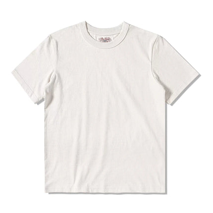 Red Tornado 270g Plain T-Shirts Amekaji Men Heavyweight Cotton Crew Neck Tee Shirt