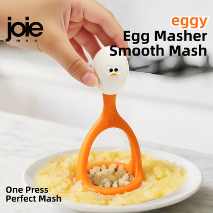 Joie Eggy Masher Stainless steel Potato Masher Vegetable Fruit Press Maker Vegetable Masher Puree Kitchen Tool Cooking Baking