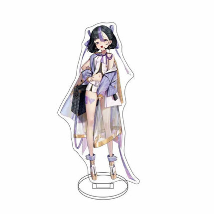 Anime Nikke Goddess Of Victory Figures Model Plate Sexy Girl Cute Girl Pattern Key Ring Acrylic Standing KeyChain for Women Men