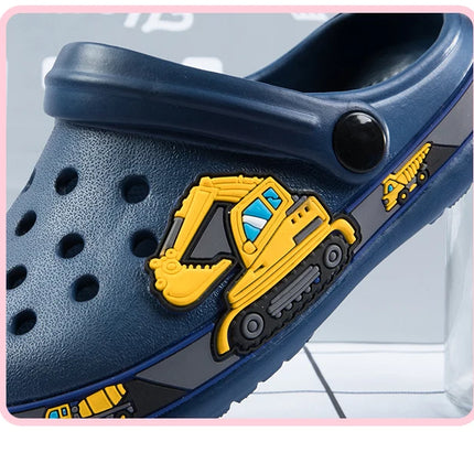 Cute New Animal Baby Boys Slippers Summer Kids Cartoon Sandals Toddler Beach Shoes Girls Cute Slides Children Slippers