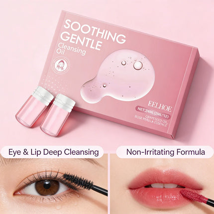 Gentle Makeup Remover Oil Effectively Remove Facial Makeup Deep Cleaning Pores Suitable for All Skin Types Soothing Cleaning Oil