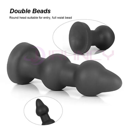 45-90mm Huge Anal Beads Soft Silicone BDSM Adult Sex Toys for Women Men Butt Plug with Suction Cup Anal Dildos Prostate Massage
