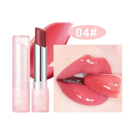 Jelly Tinted Lip Balm Moisturizing Lip-Primer Mask Cute Jelly Tinted Gloss Stick Lighten Lines Plump Lip Care Makeup Cosmetics