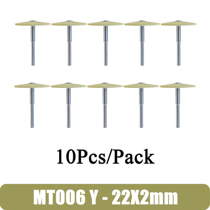 10Pcs High Quality Dental Ceramic Diamond Polishing Burs for Dentist Lab Quick Polishing Zirconia Porcelain Crown Tools