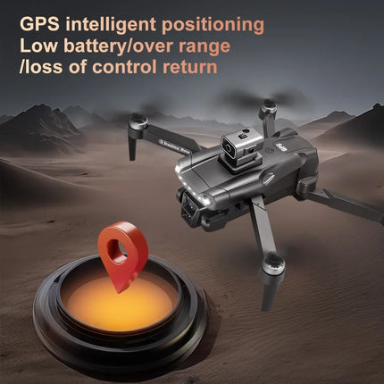 Lenovo V198MAX Drone GPS 8K HD Aerial Photography 4K Dual Camera Brushless Quadrotor Laser Obstacle Avoidance Aerial Optical toy