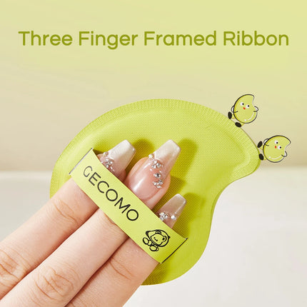GECOMO 2 Pieces Mango-shaped Marshmallow Powder Puff Wet And Dry Dual-use Soft & Skin-friendly Makeup Sponge
