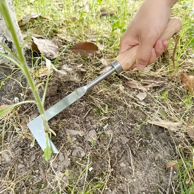 L-shaped Garden Weeding Tool Weeding Puller Manual Crack Weeder Weed Extractor Removal Agricultural Bonsai Supplies Hand Tool