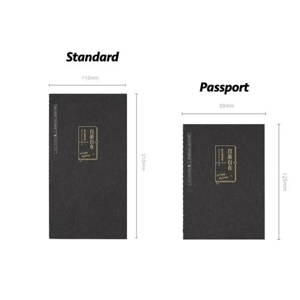 Fromthenon Traveler's Notebook Standard Passport Replacement Inner Page Travel Planner Journal Notebook Refill Supplies