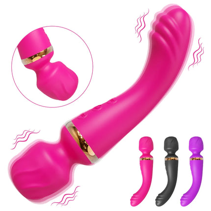 Powerful Dual Motor Ava Bar Vibrator Sex Toys for Woman Wand Dildos Vibrators Clit G-Spot Clitoris Stimulator Sex Toy for Couple