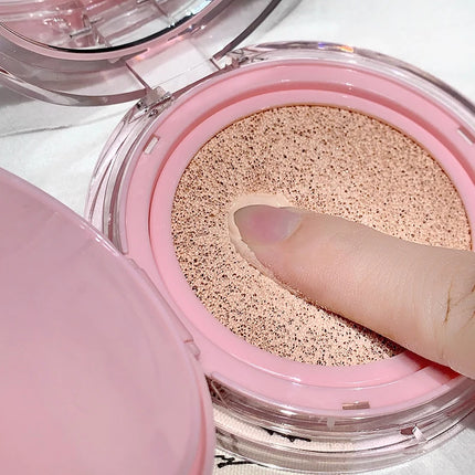 Gege Bear Clear  Air Cushion Cream, Natural, Hydrating, Long-Lasting, Coverage for Dry and Oily Skin Types to Even Skin Tone