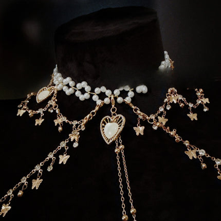 Metal Nipple Clamps Body Chains Butt Plug Set Sexy Women Jewelry Lingerie Breast Restraints Clitoral Stimulators Anal Dilator SM