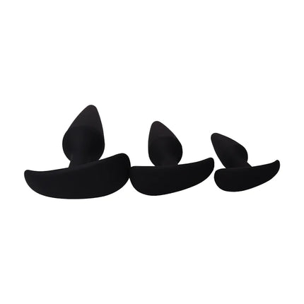 Prostate Massager 3 Different Size Silicone Plugs Anal Butt Plug Anal Dilation Trainer Adult Games Sex Toys For Men Women SM