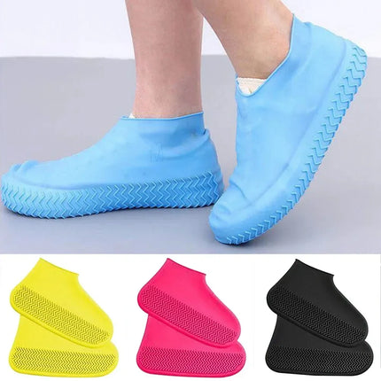 Rain Shoe Covers Waterproof Covers for Shoes Protector Cover Boots Gear Household Merchandises Home Garden