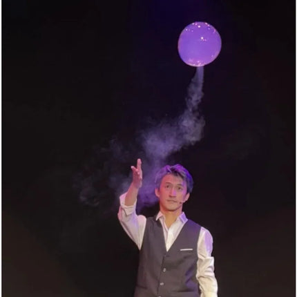 ‌Magic Jellyfish Bubble Show Set Giant Stage Magic Tricks Bubbles Parties Large Water Bubble with LED Lights Magical Magia Props