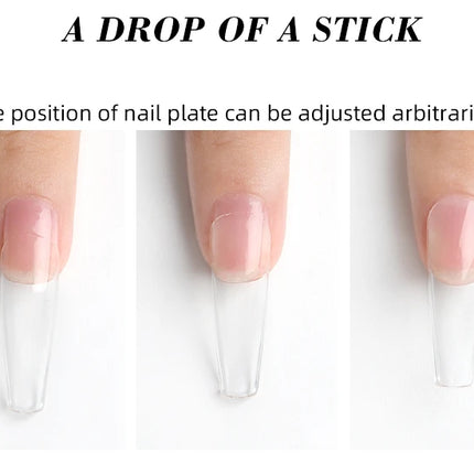 JTING 1pc 15ml Professional Wholesale Press on Nail Gel Glue Adhesive Nail Gel Polish Glue Tips Nails Soft Gel