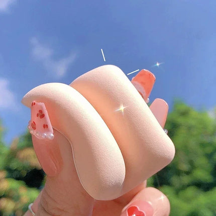 1/5/10PCS Triangle Shape Makeup Sponge Puff Dry Wet Dual-use Soft Cotton Candy Air Cushion Foundation Powder Puff