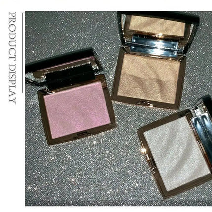 3Colors Facial Highlighter Makeup Palette Face Lasting Glow Brighten Contour Shimmer Powder Illuminator Highlight Cosmetics tool