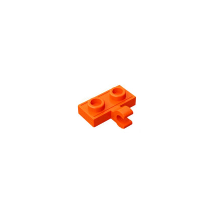 30pcs MOC compatible building block parts 11476 1x2 single-sided with longitudinal clip board DIY children's toy gift