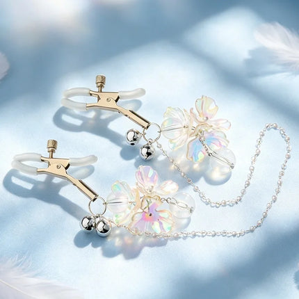 Butterfly Gravity Ball Nipple Clamps Breast Restraints Sexy Accessories for Women BDSM Training Fetish Adult Sex Toys 18+