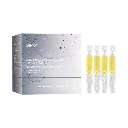 3% Hyaluronic Acid & Fullerenes Serum 30Vials - Deep Hydration for Skin Plumping, Radiance & Lines Appearance Care.