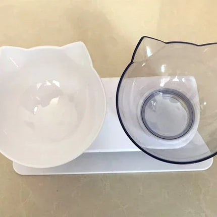 Non-Slip Double Cat Bowl Dog Bowl With Stand Pet Feeding Cat Water Bowl For Cats Food Pet Bowls For Dogs Feeder Product Supplies