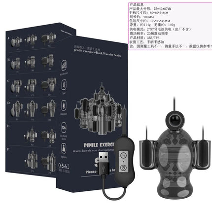 Male Masturbation Glans Vibrators Adult Sex Toy for Men Glans Trainer Male Delay Lasting Trainer Vibrators for Men Penis Massage