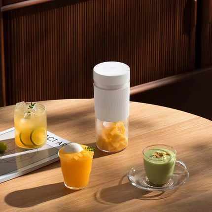 MIJIA Portable Juicer 2, Rechargeable 300ml Electric Juicing Cup Leakproof Mini Smoothie Blender Fresh Juice Maker Machine