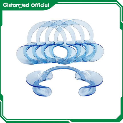 10Pcs/Pack Dental Cheek Retractor C Shape Orthodontic Dentistry Tool Disposable Intraoral Cheek Lip Opener Autoclavable Resistan