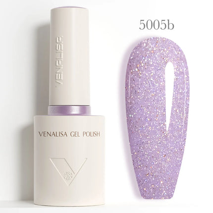 1/2/3pcs Kit Venalisa 10ml Nail Gel Polish HEMA/TPO Free Base Ultra Glossy Diamond Tempered Long Wear Top Coat Matt Gel Varnish